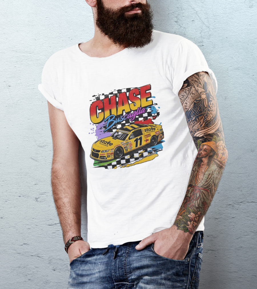 Chase Buscaglia Stave Racing Car 11 Bootleg T-Shirt