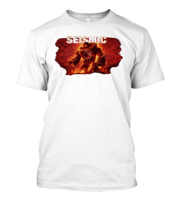 Seismic Magnitude Lava Golem Erupts With Power T-Shirt