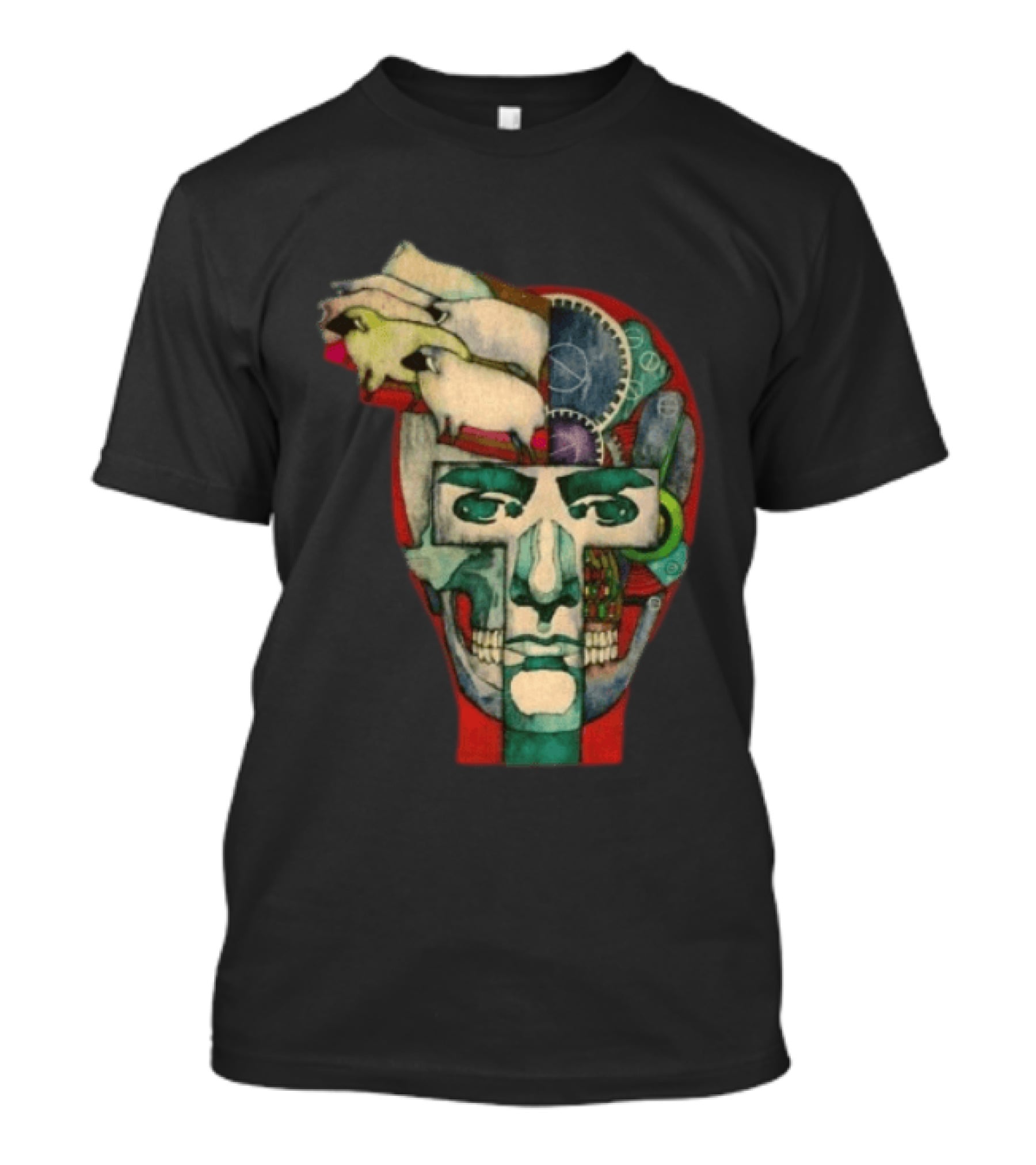 Andafterthat Store The Blade Runner Source Vtg Black Sheep Head Gears T-Shirt