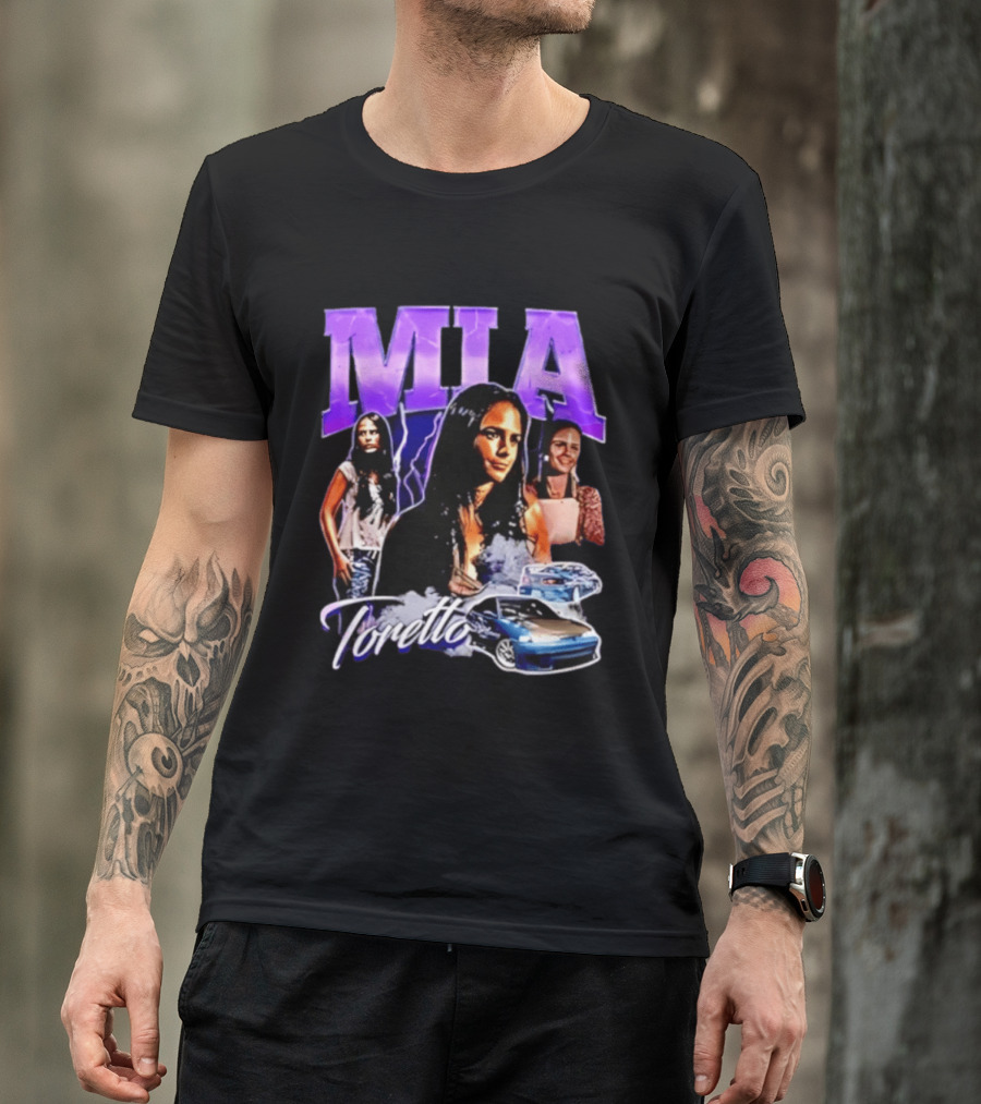 Mia Toretto Fast And Furious Movie Character Car Scene T-Shirt