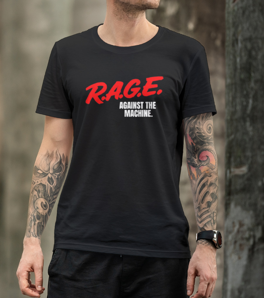 Rage Against The Machine R.A.G.E. Against The Machine Band T-Shirt