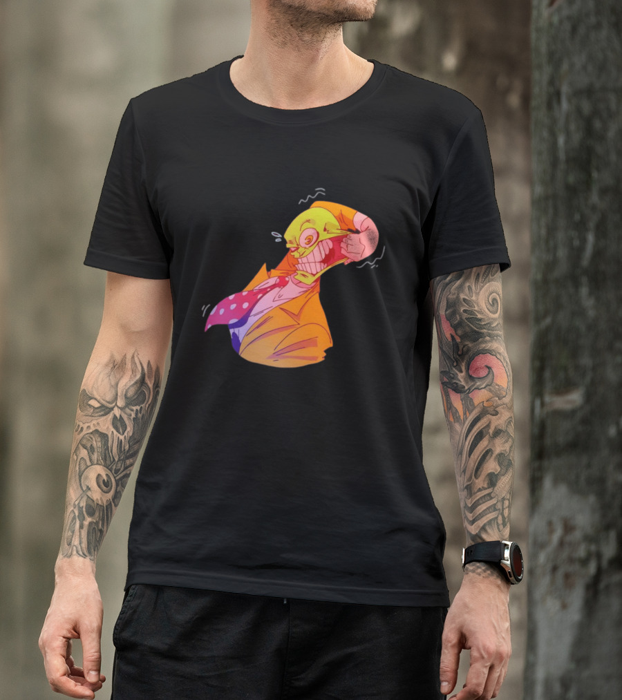 The Mask Dark Horse Comics Face Stretch Iconic Character Pose T-Shirt