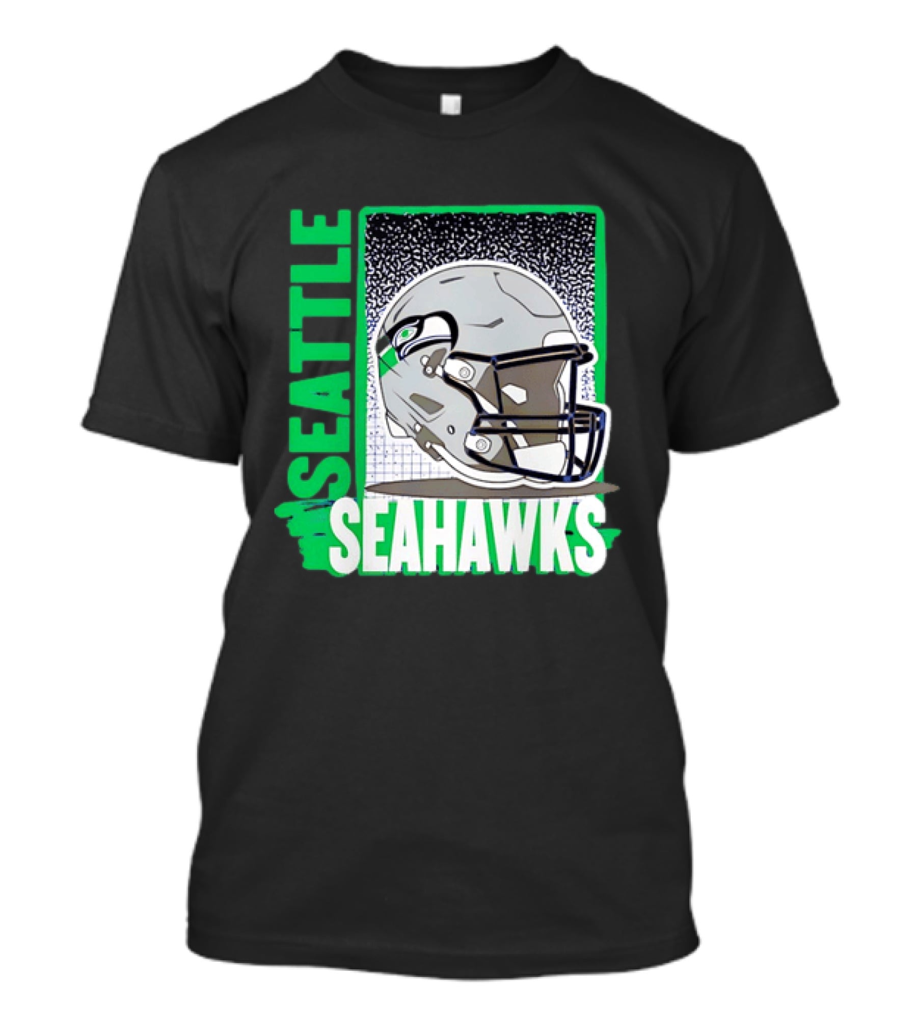 Seattle Seahawks Helmet NFL Football Team Gear T-Shirt
