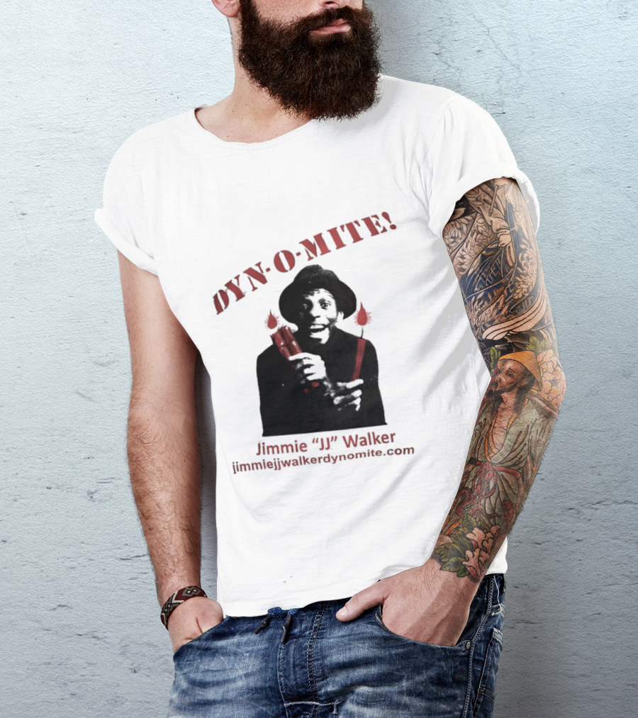 Jimmie JJ Walker Dyn O Mite Good Times 70s TV Retro Fan Collectible T-Shirt