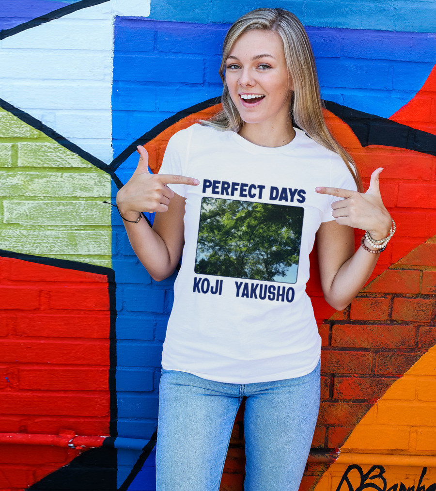 Perfect Days Koji Yakusho Forest Scene T-Shirt