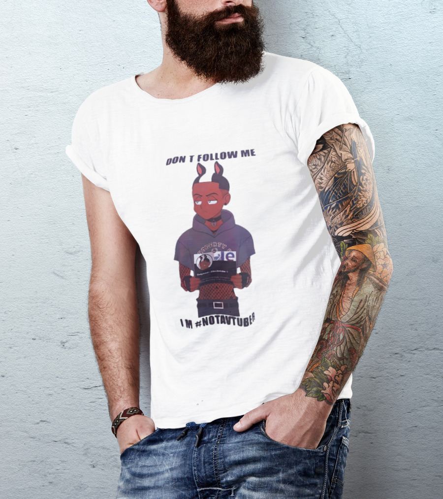 OnlyJesse Don't Follow Me Property Of OnlyJesse NotAVtuber Vtuber T-Shirt