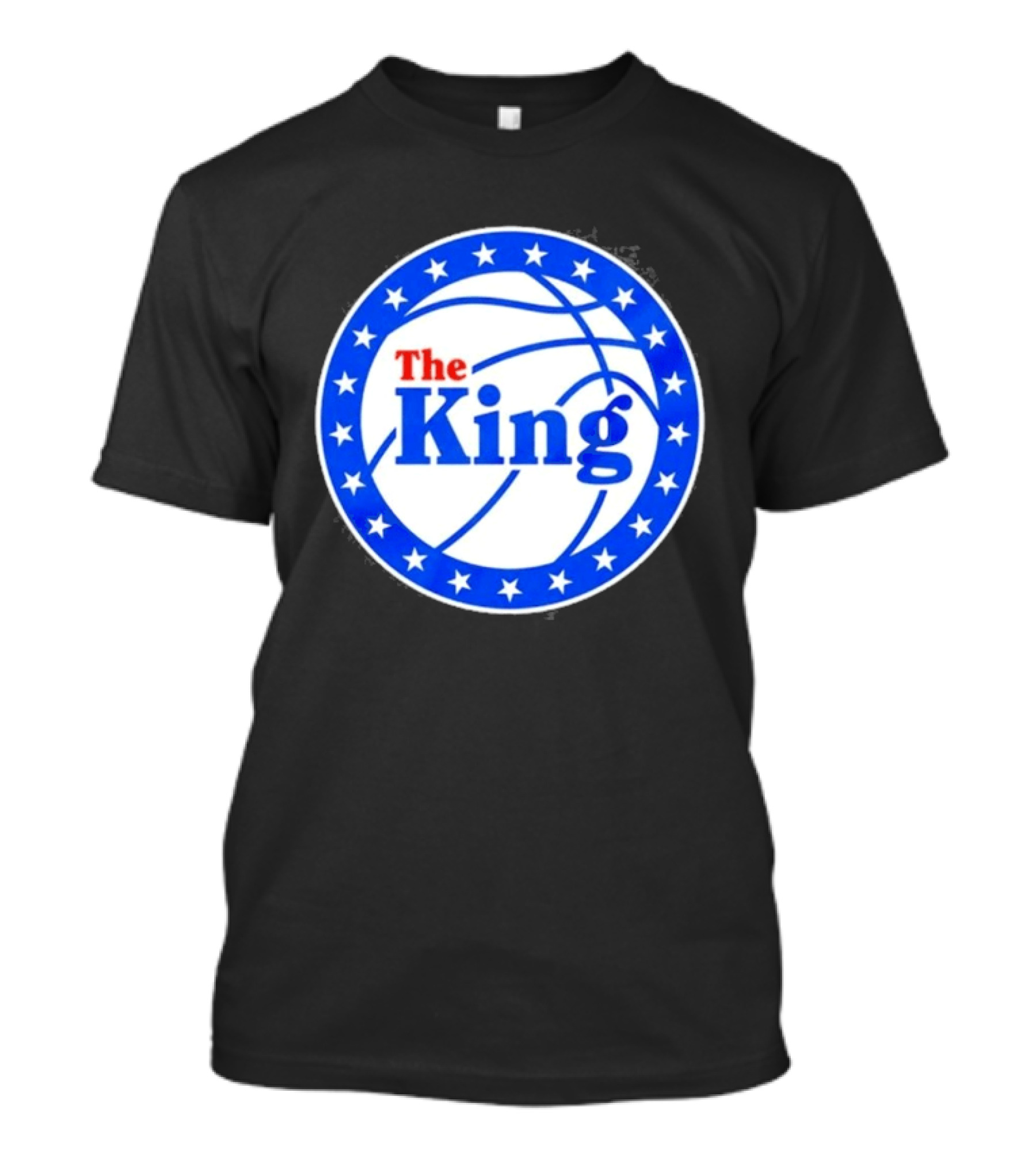 Philadelphia 76ers The King NBA Basketball Stars T-Shirt