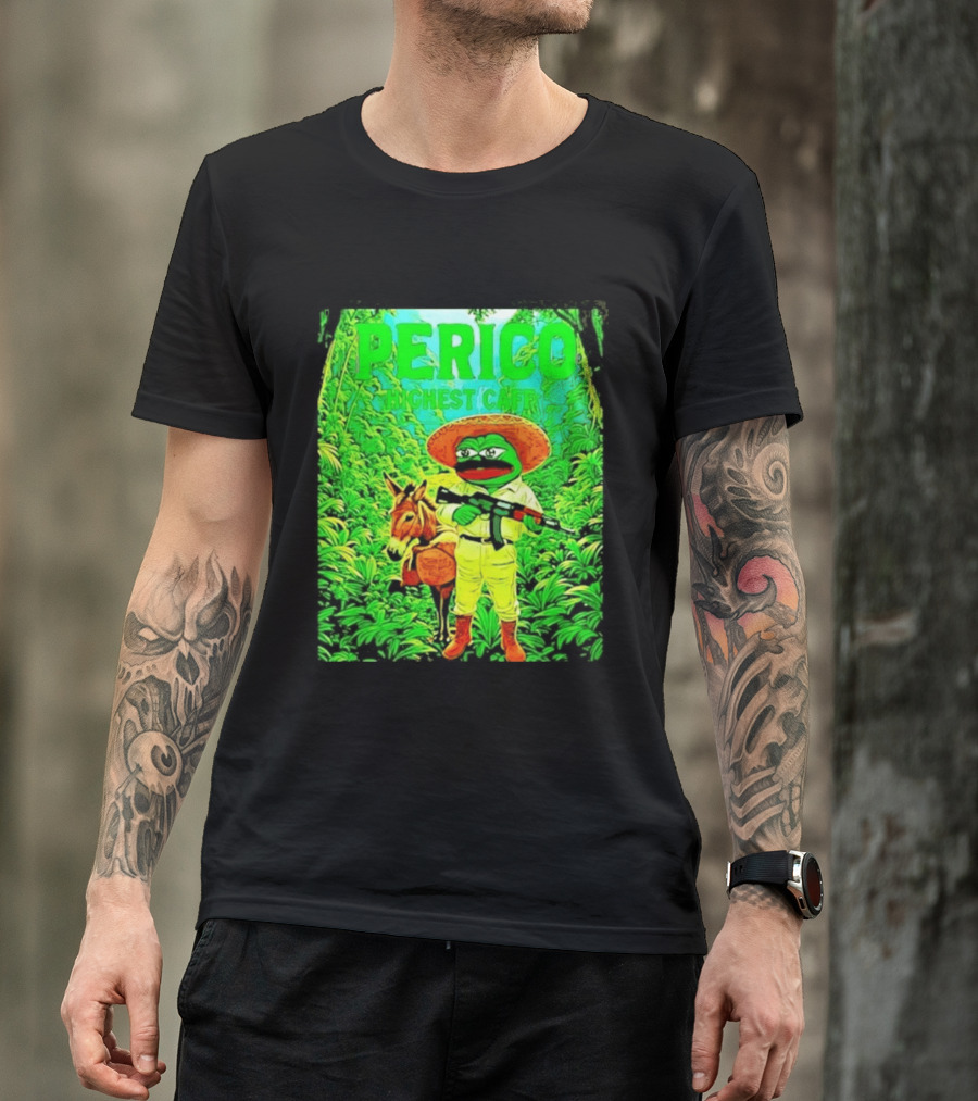 Perico Highest Caff Jungle Donkey Explorer T-Shirt