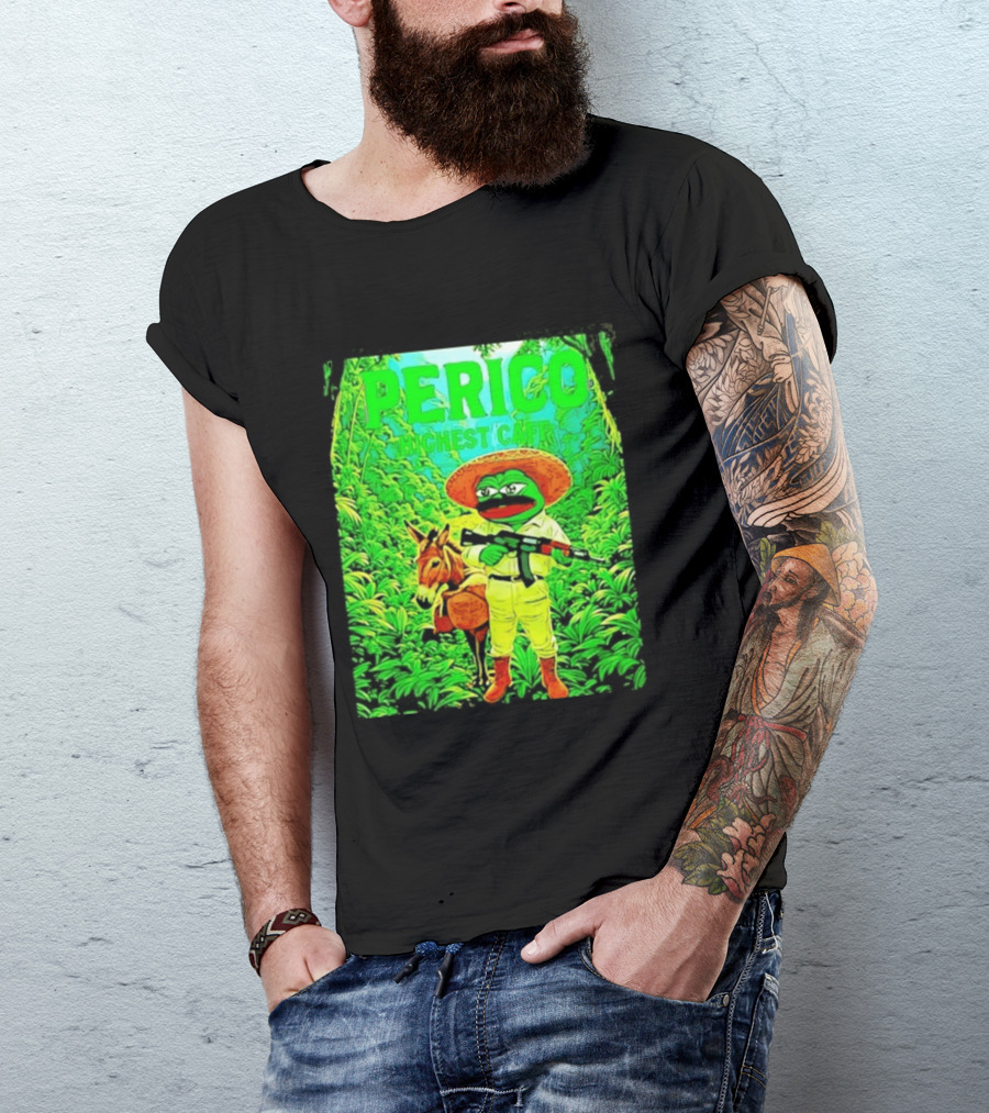 Perico Highest Caff Jungle Donkey Explorer T-Shirt