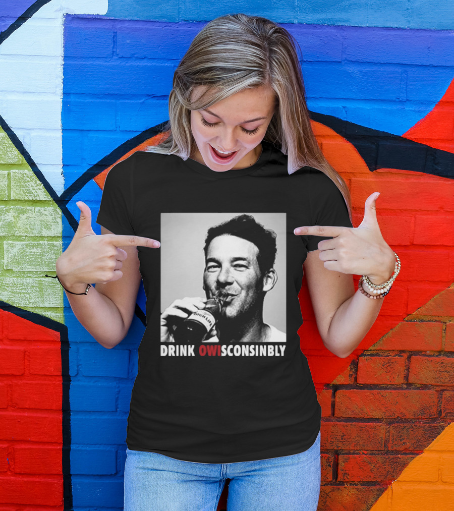 Tony Romo Drink OWIsconsinbly High Life T-Shirt