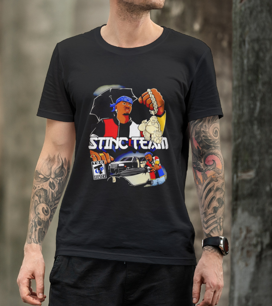 Stinc Team Too Greedy Family Urban Streetwear T-Shirt