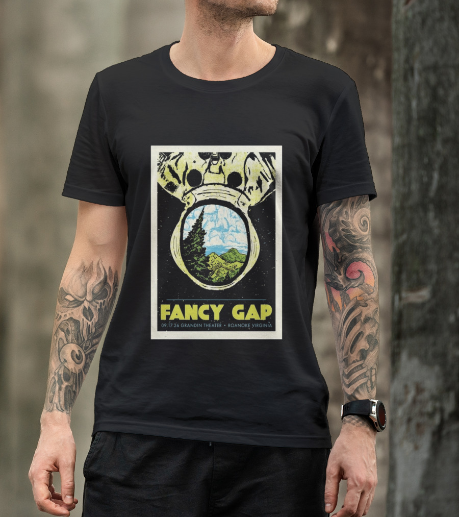 Fancy Gap 09 17 26 Grandin Theater Roanoke Virginia T-Shirt