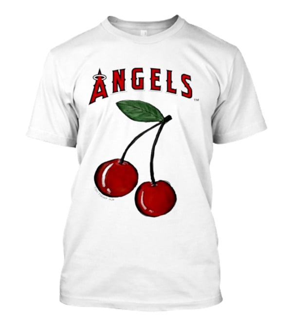 Los Angeles Angels Tiny Turnip MLB Cherries T-Shirt