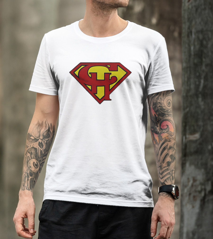 Superman Symbol CH Clark Kent Super Hero T-Shirt