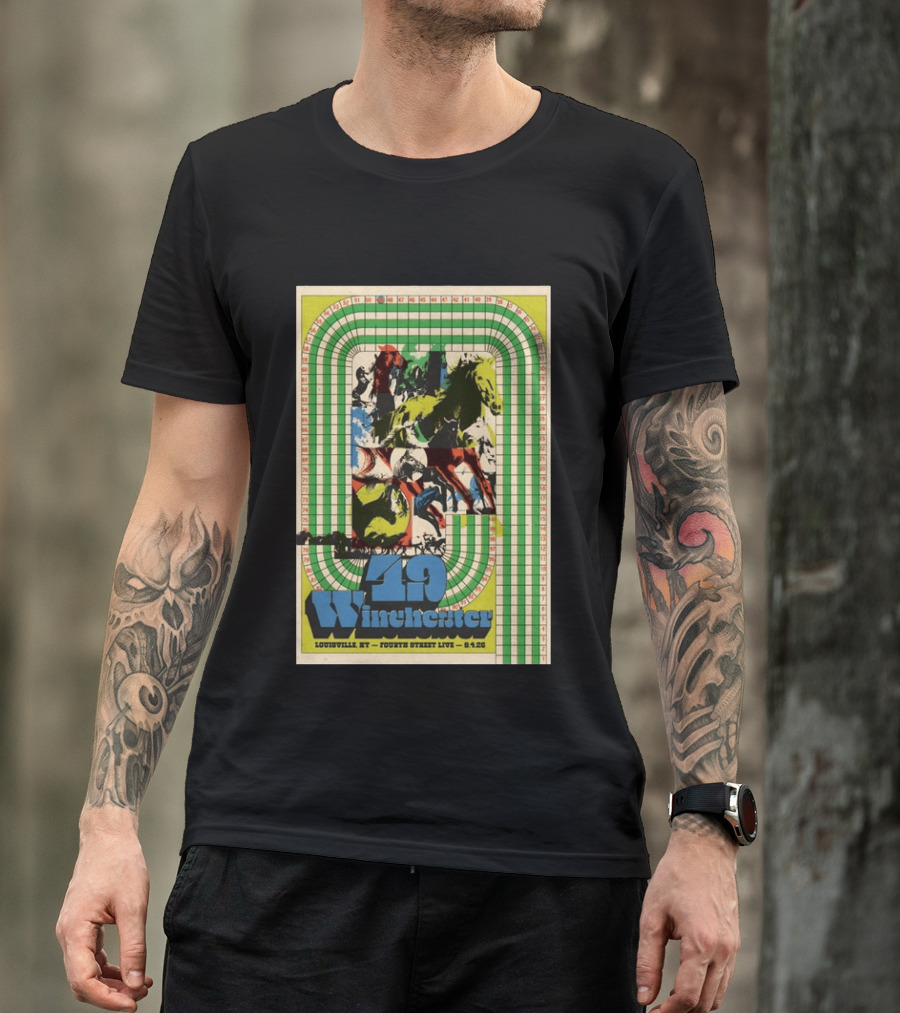 49 Winchester Louisville KY Fourth Street Live September 4th 2026 Horse Racing T-Shirt