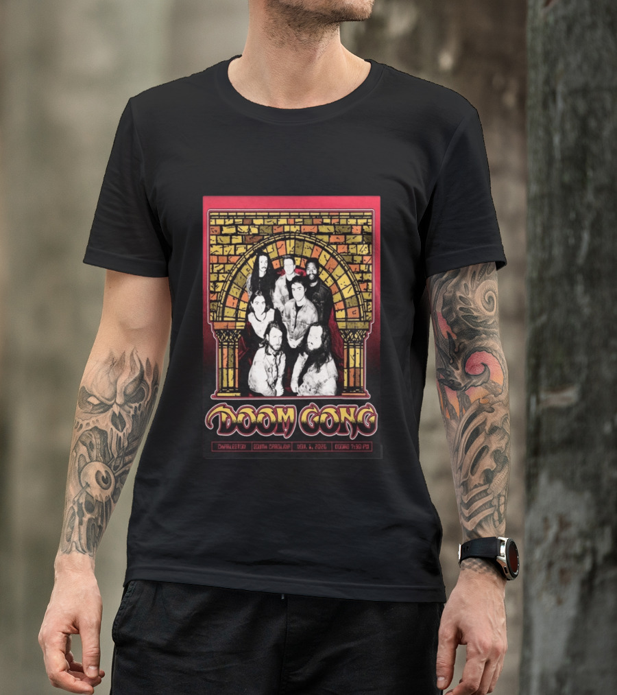 Doom Gong Charleston South Carolina November 1 2026 Concert 7:30 PM T-Shirt