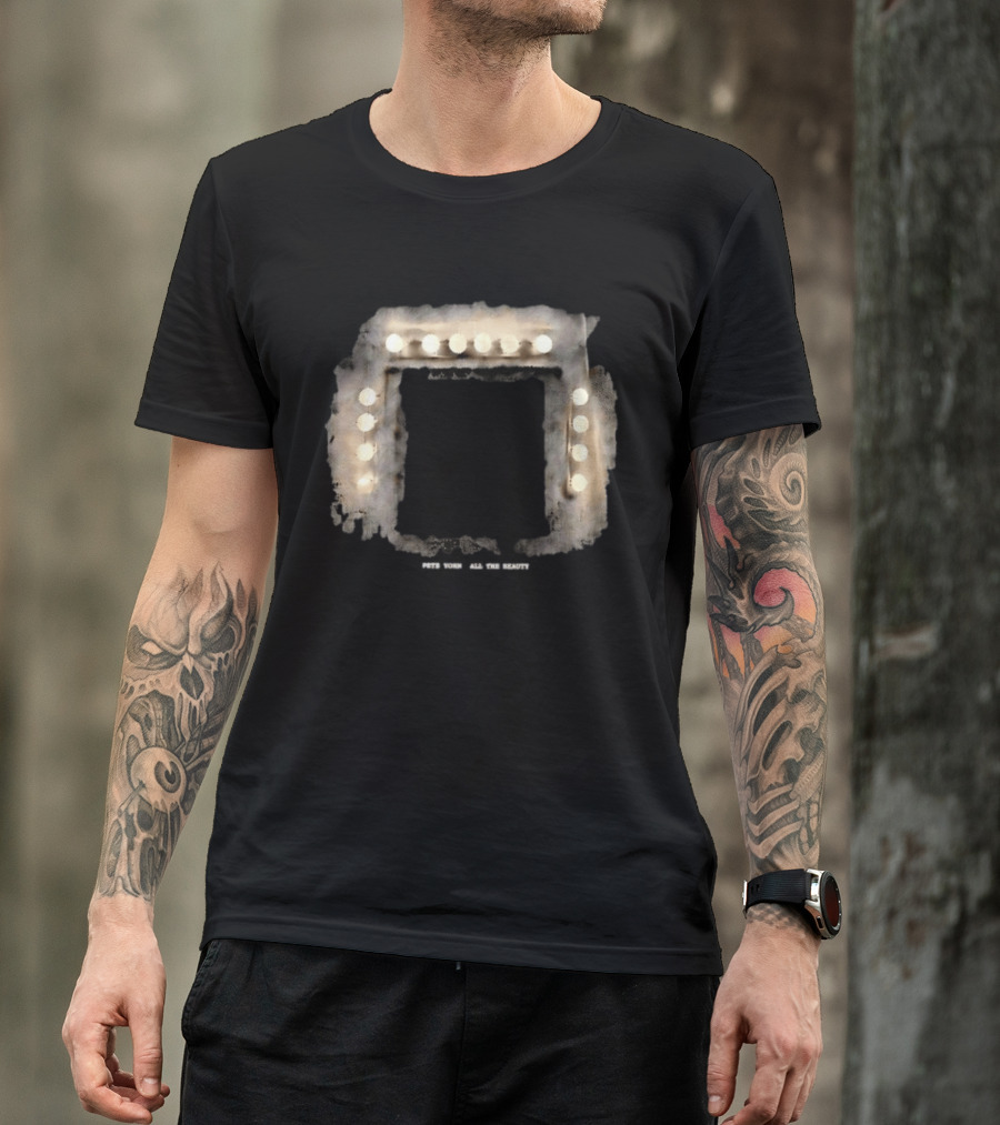 Pete Yorn All The Beauty Music Tour Lighting T-Shirt