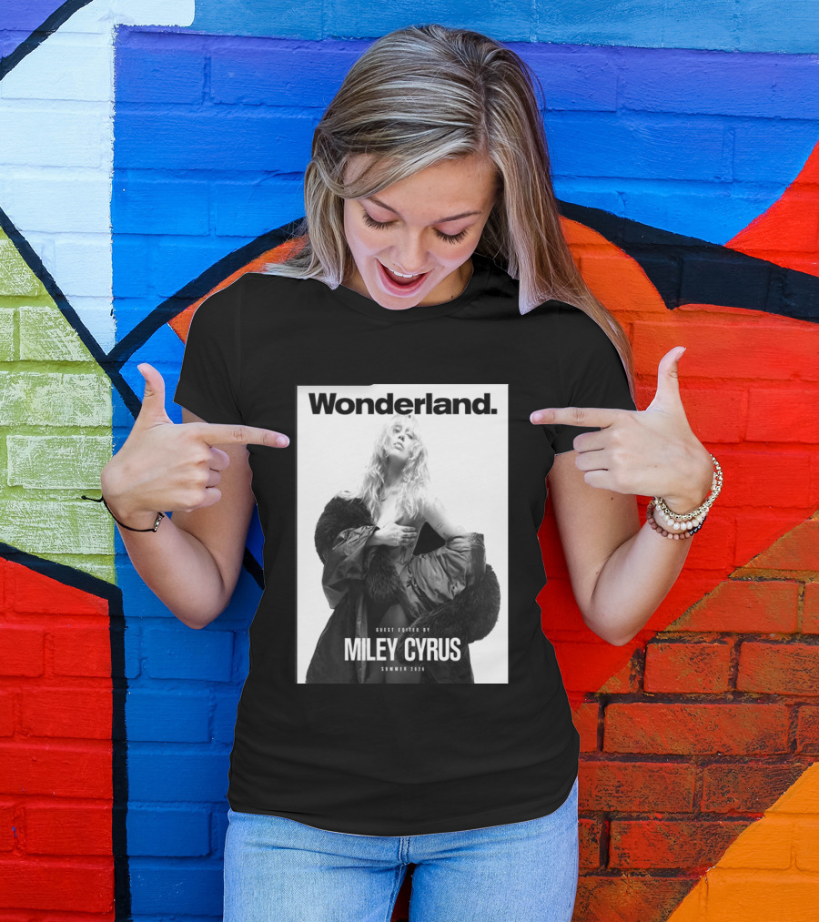 Wonderland Guest Edited By Miley Cyrus Summer 2026 T-Shirt