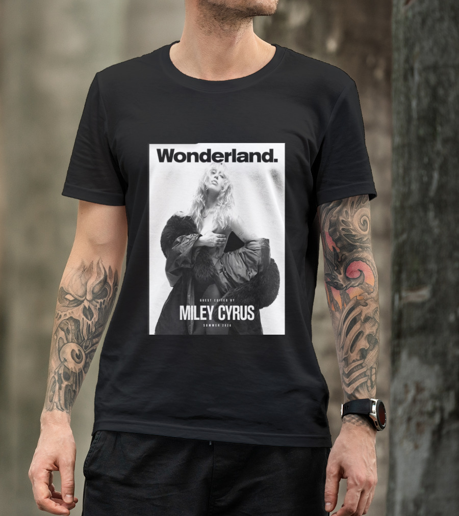 Wonderland Guest Edited By Miley Cyrus Summer 2026 T-Shirt