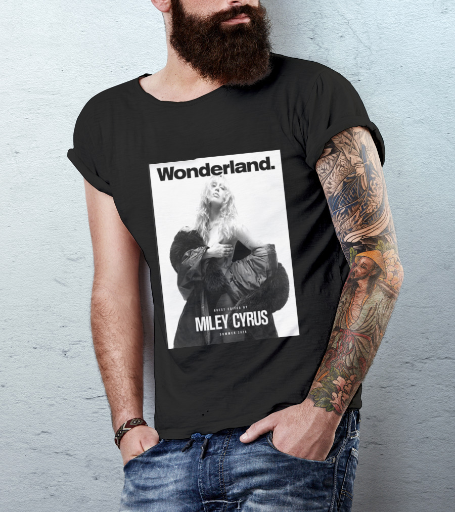 Wonderland Guest Edited By Miley Cyrus Summer 2026 T-Shirt