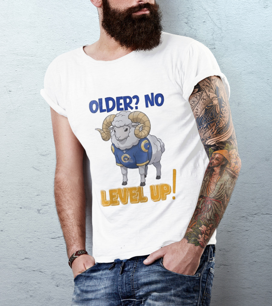 Los Angeles Rams X Pokemon 30th Anniversary Older No Level Up T-Shirt