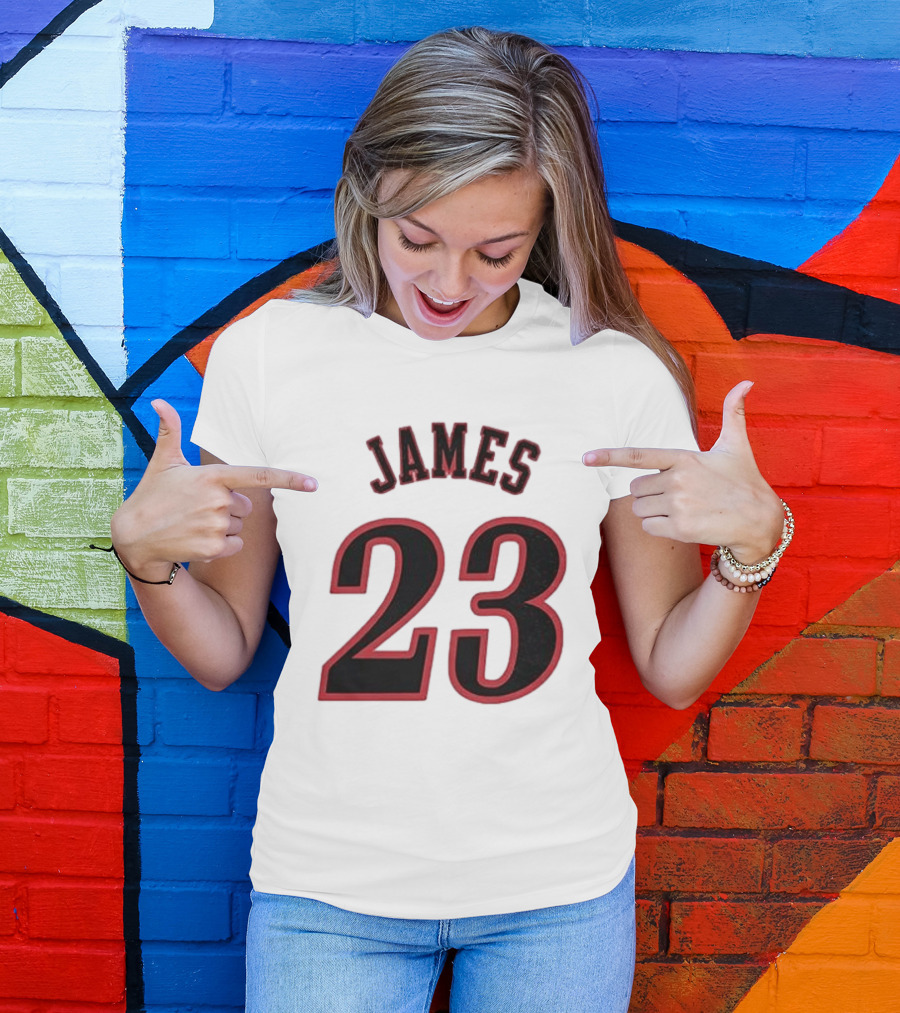 James 23 Sixers Lebron T-Shirt