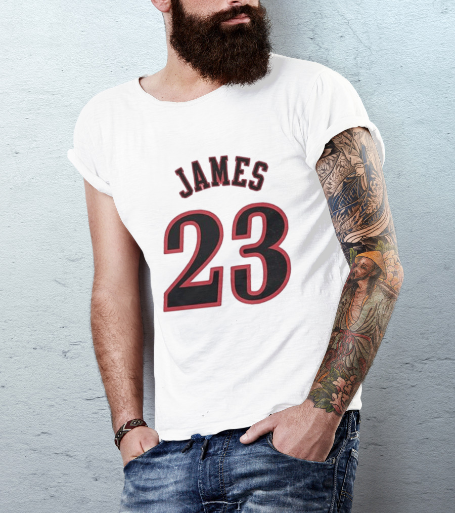 James 23 Sixers Lebron T-Shirt