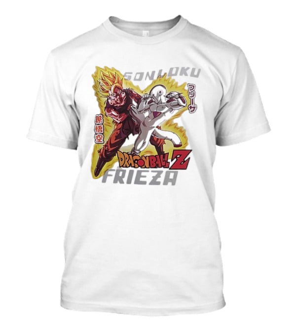Son Goku Frieza Dragon Ball Z Anime Showdown T-Shirt