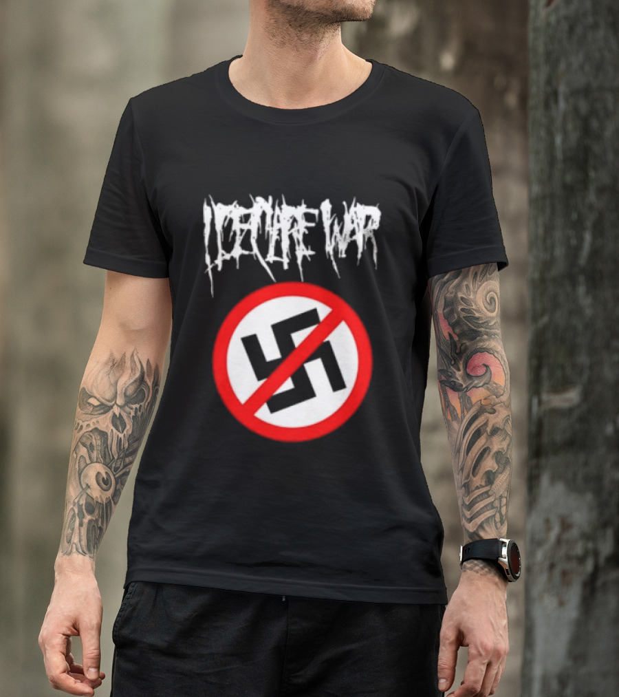 I Declare War Anti Nazi Symbol Graphic Merchnow Collection T-Shirt