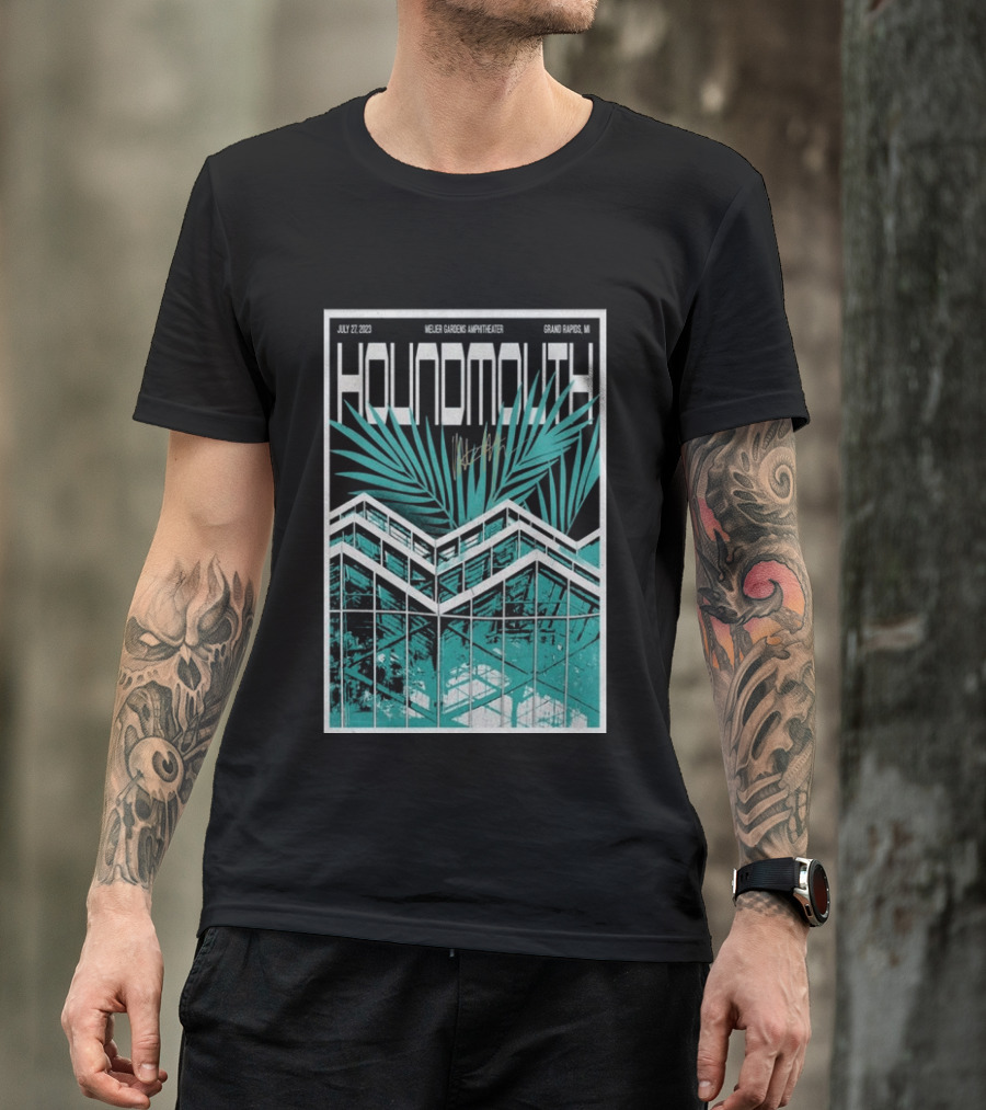 Houndmouth Meijer Gardens Amphitheater Grand Rapids July 27 2023 T-Shirt