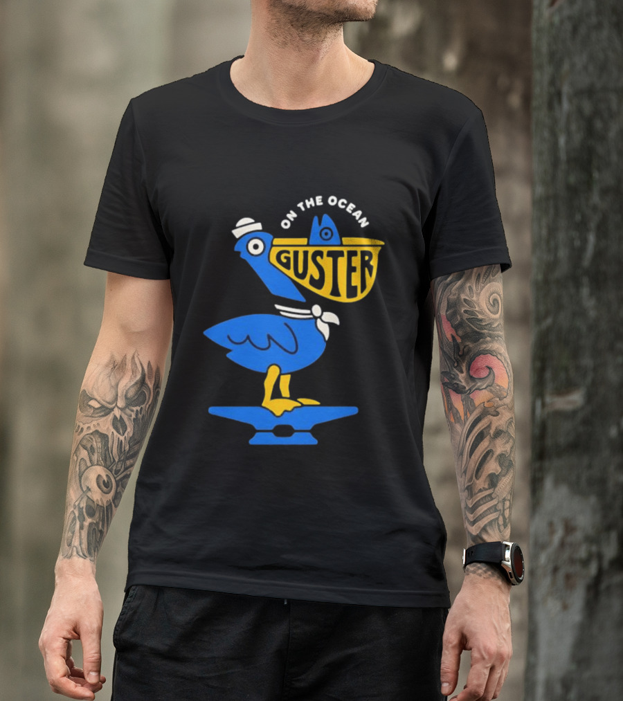 Guster On The Ocean 2026 Tour Pelican Sailor T-Shirt