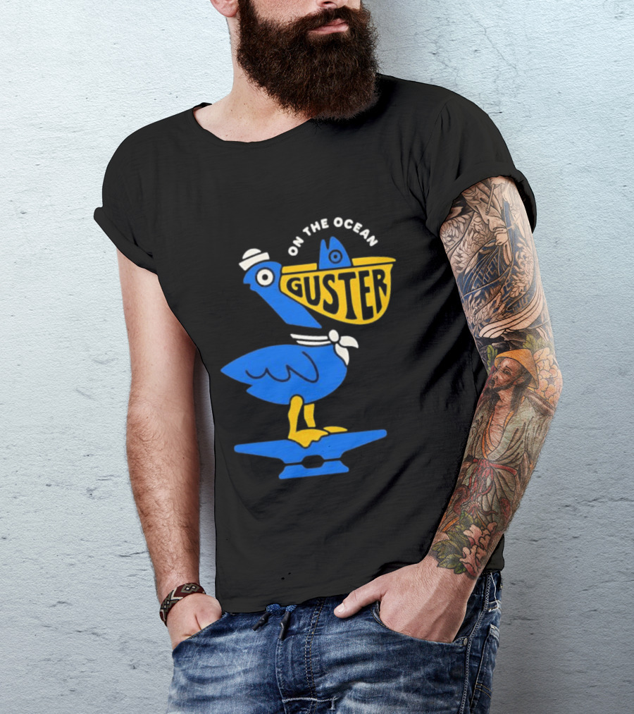 Guster On The Ocean 2026 Tour Pelican Sailor T-Shirt