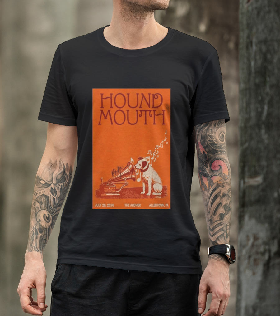 Houndmouth Allentown Pennsylvania Concert July 29 2026 The Archer T-Shirt