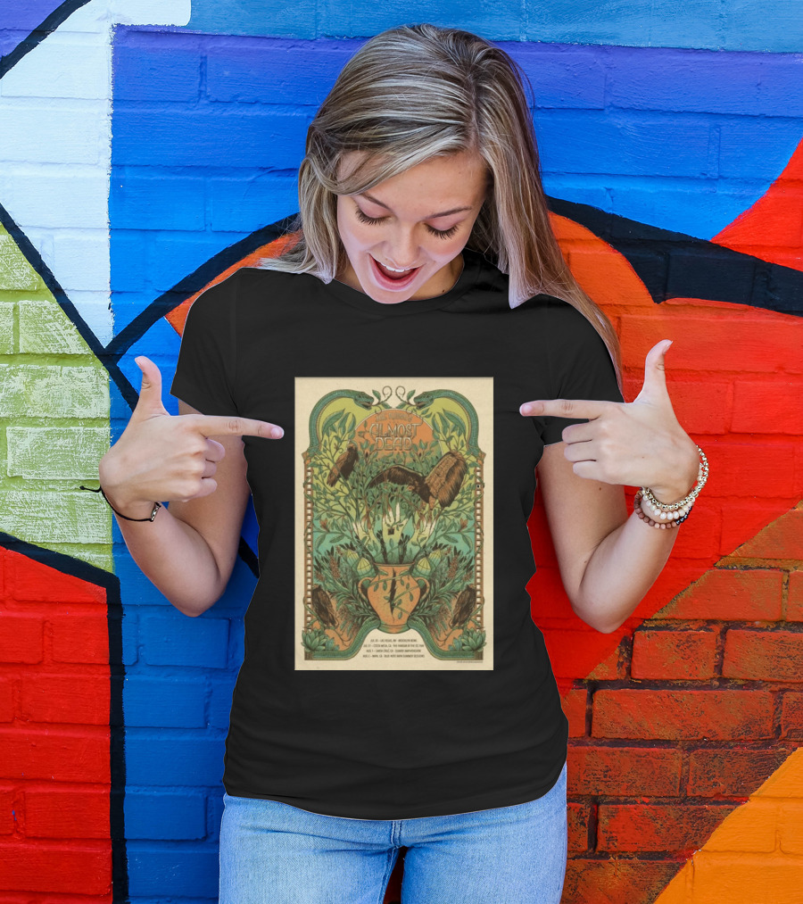 Joe Russo's Almost Dead 2026 Summer Tour Las Vegas Asheville Santa Cruz Denver T-Shirt