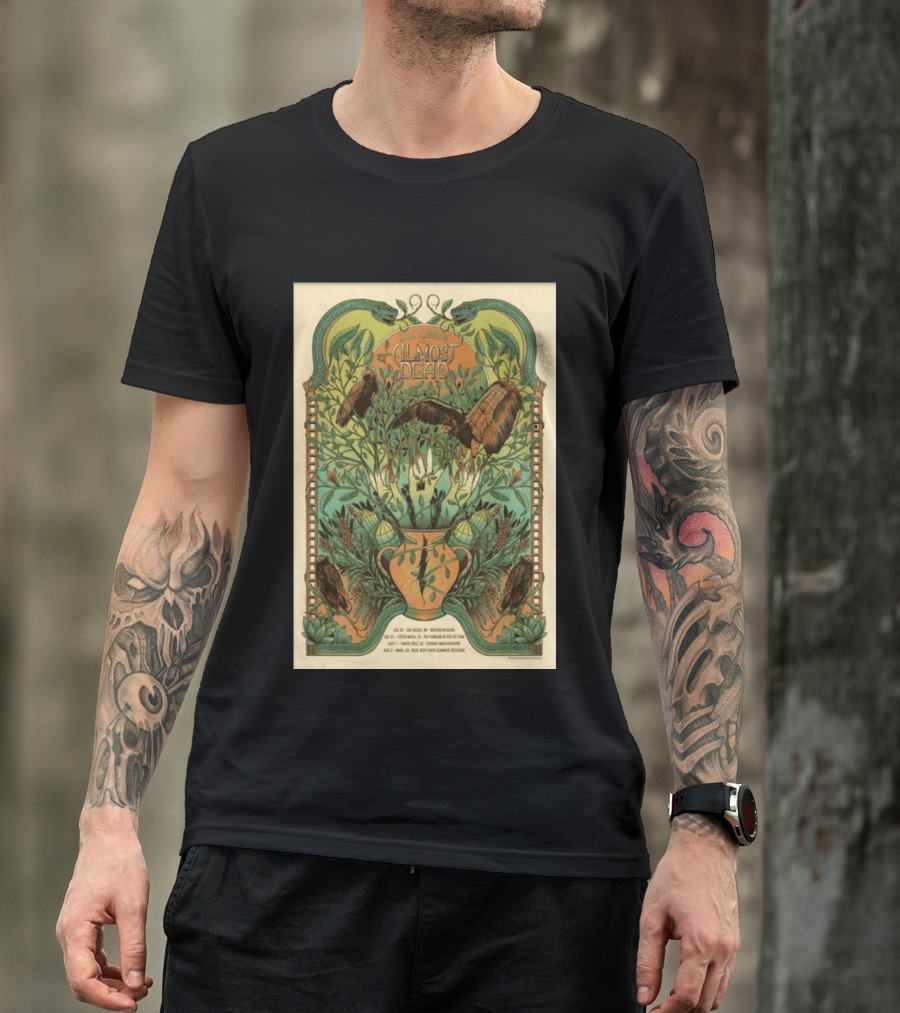 Joe Russo's Almost Dead 2026 Summer Tour Las Vegas Asheville Santa Cruz Denver T-Shirt