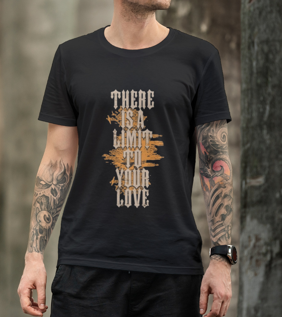 Milestone Store The Amity Affliction There Is A Limit To Your Love Swan Dive Black T-Shirt