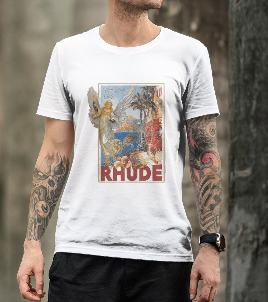 2 Chainz Rhude With Gods Help Angel Scenic Landscape T-Shirt