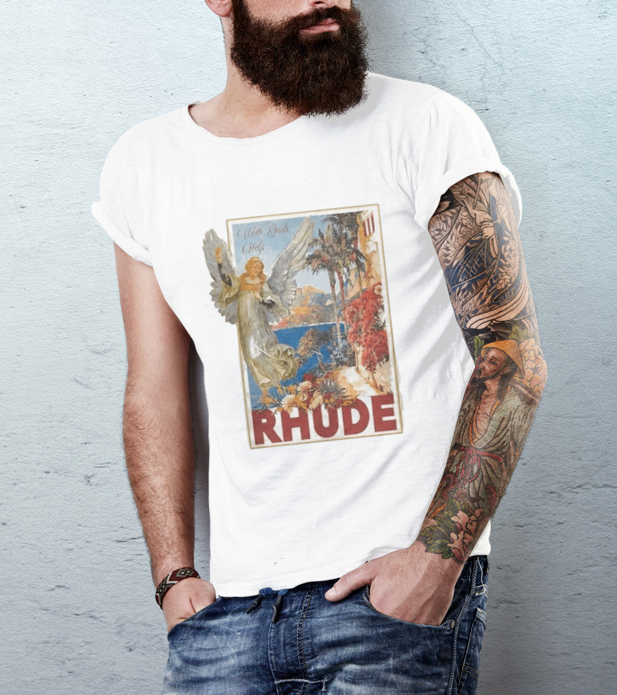 2 Chainz Rhude With Gods Help Angel Scenic Landscape T-Shirt