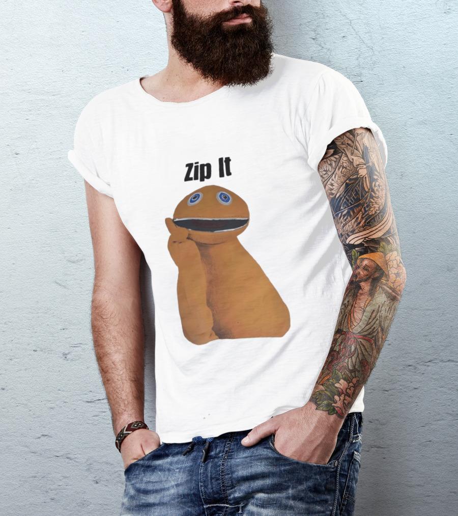Rainbow Zippy Zip It Character From Thames TV Classic Show T-Shirt