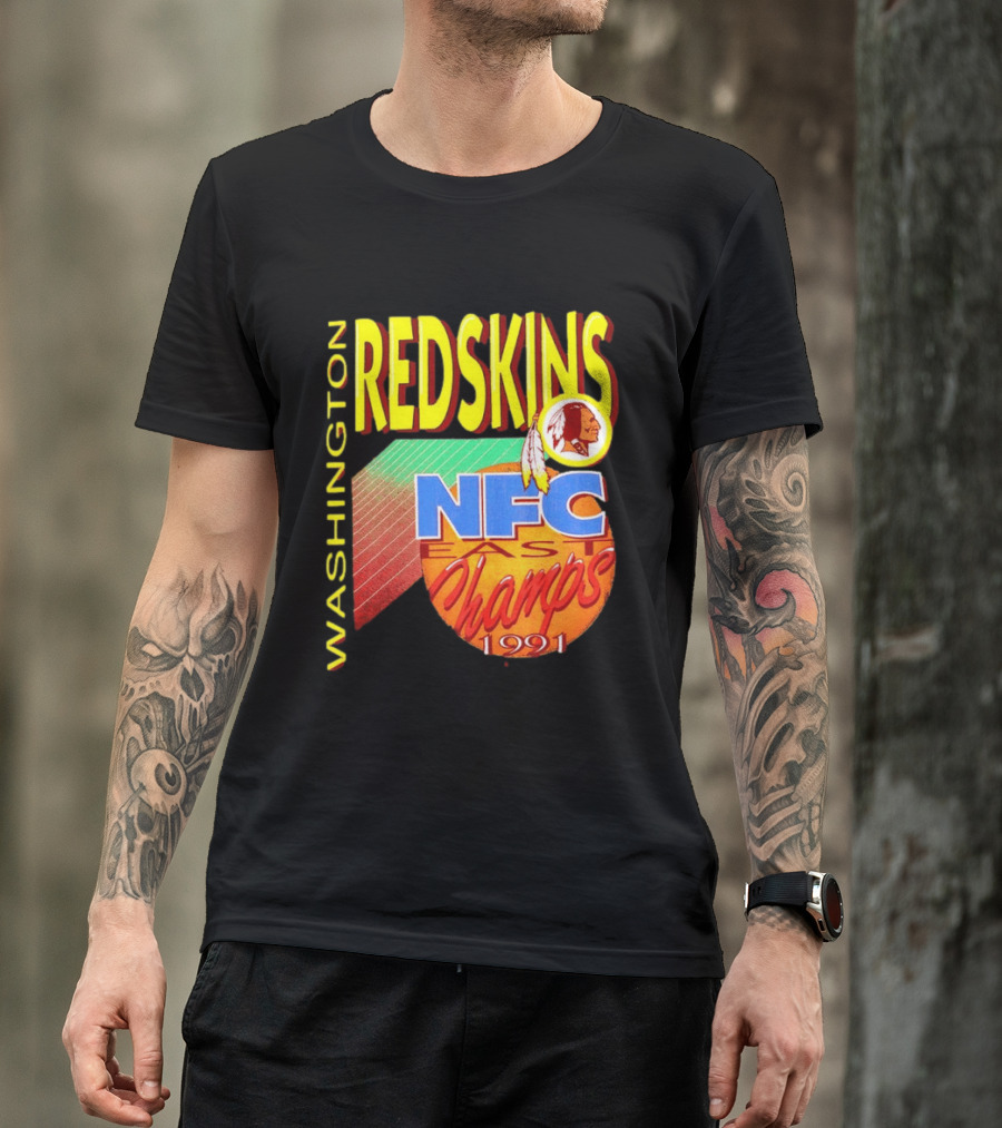 Washington Redskins NFC East Champs 1991 T-Shirt