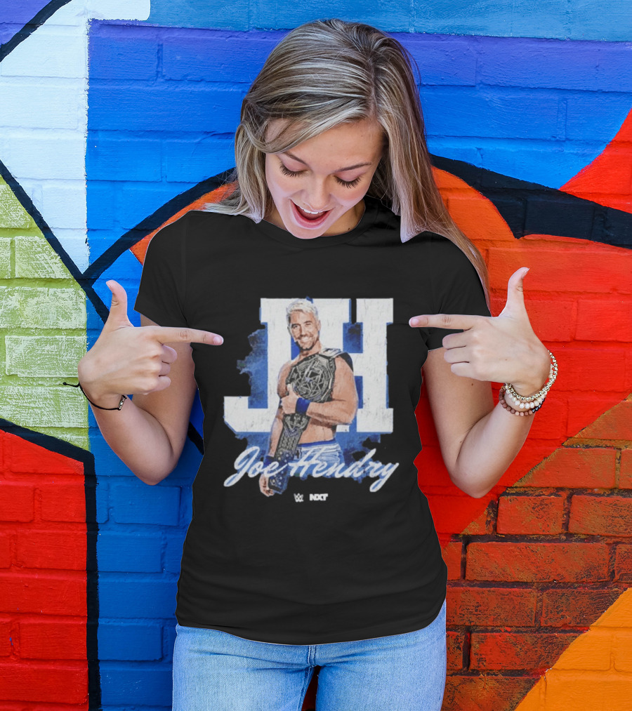JH Joe Hendry WWE Superstar Officially Licensed Merchandise T-Shirt