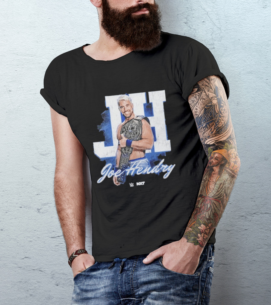 JH Joe Hendry WWE Superstar Officially Licensed Merchandise T-Shirt