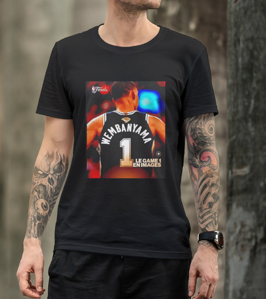NBA Finals Wembanyama San Antonio Spurs Le Game 1 En Images T-Shirt