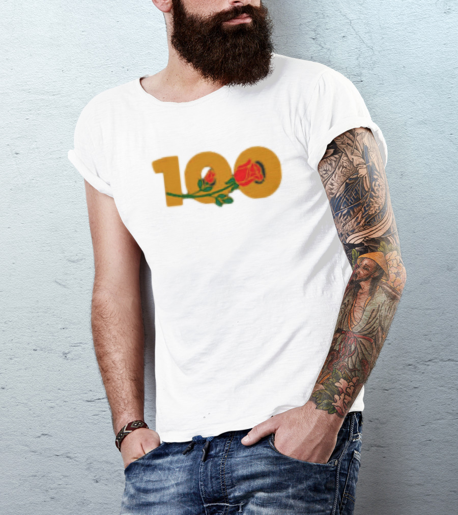 0 SACKS Kansas City Chiefs 100 Rose Celebration T-Shirt