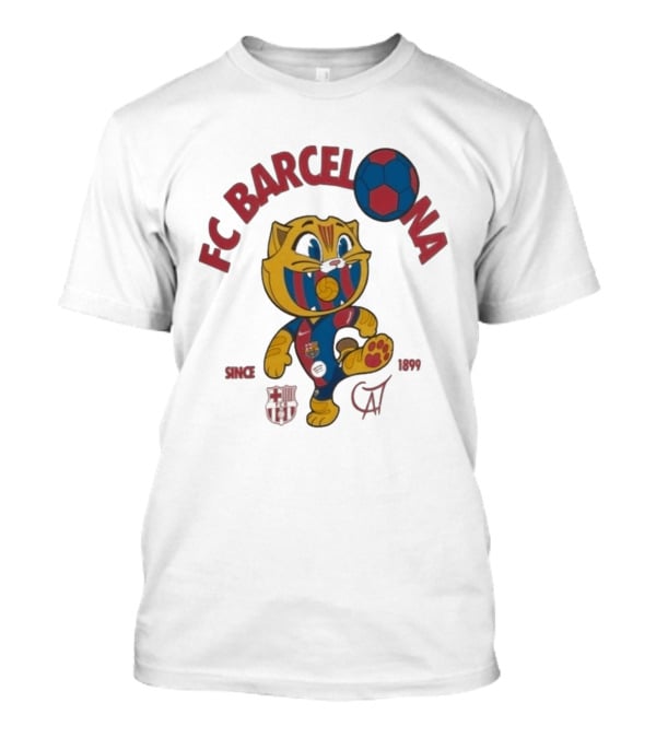 FC Barcelona Cat Since 1899 T-Shirt