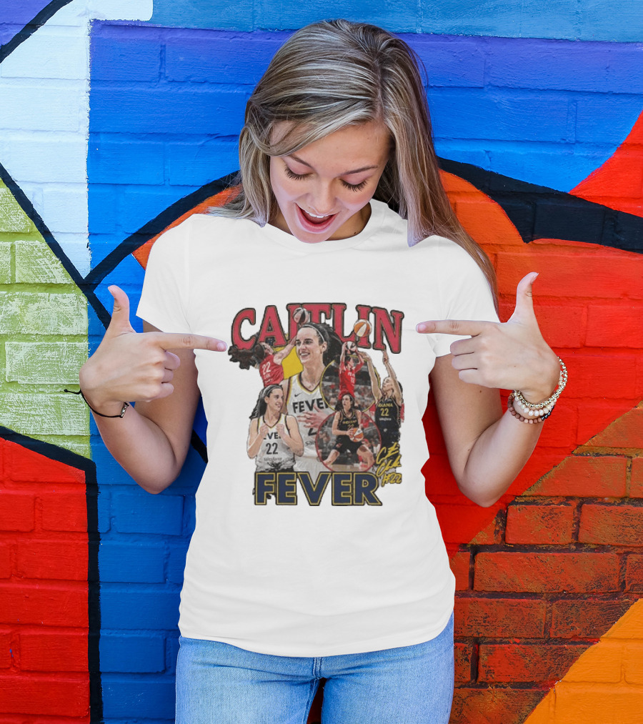 Caitlin Clark 22 Indiana Fever WNBPA T-Shirt