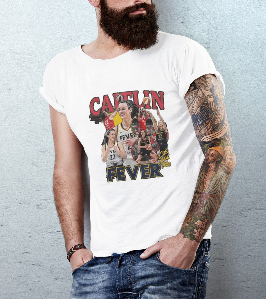 Caitlin Clark 22 Indiana Fever WNBPA T-Shirt