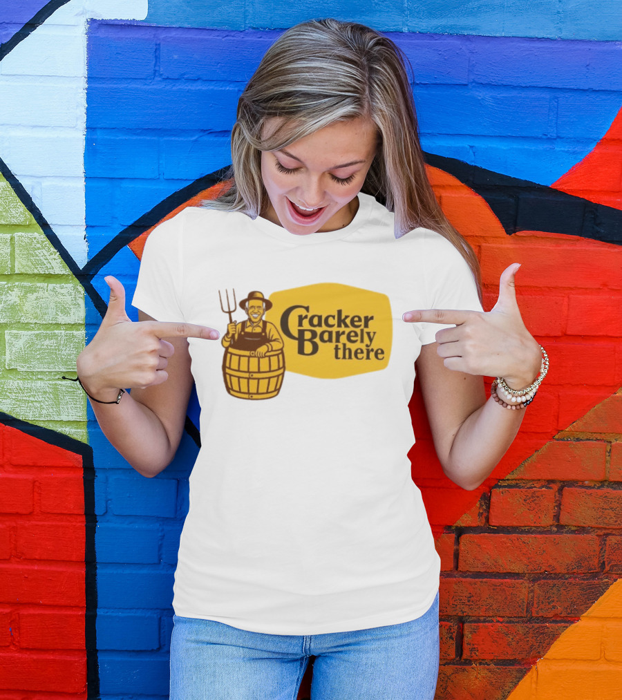 Joe Biden Cracker Barely There Cracker Barrel T-Shirt