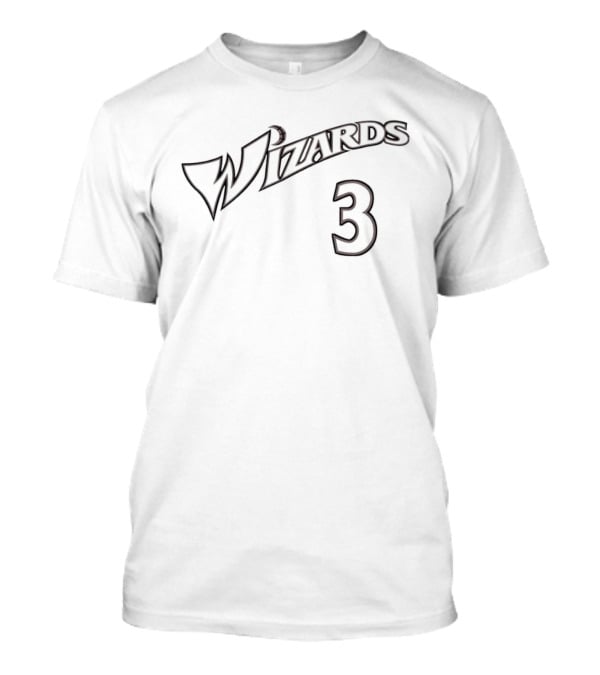 Wizards 3 Washington Wizards Team Logo Basketball Fan T-Shirt
