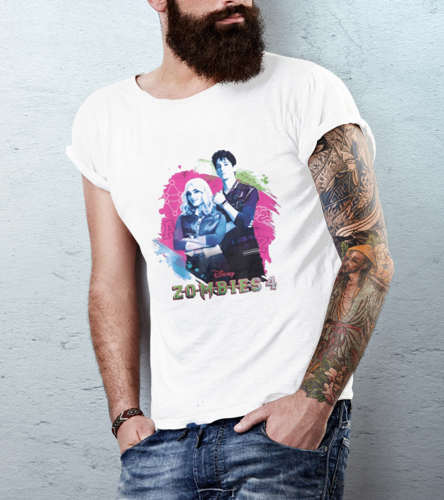 Zed And Addison Disney Zombies 4 Dawn Of The Vampires Movie T-Shirt